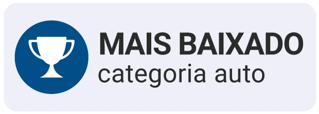 Indicador institucional: mais baixado na categoria auto